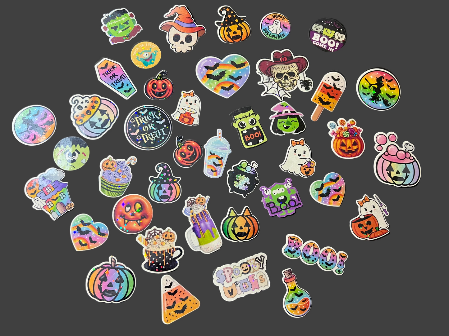 🎃 Halloween Sticker Set – 10 Pack 👻